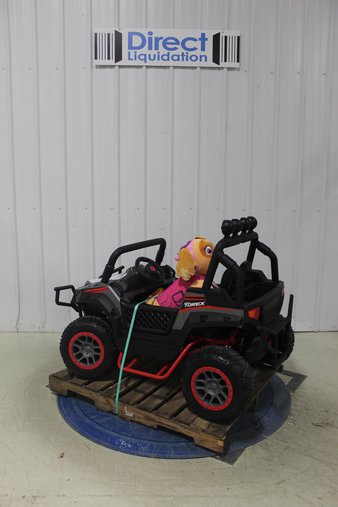 Pallet – Huffy 17310 Torex New 24V UTV Kids’ 4×4 Side-By-Side Electric 4-wheeler Quad – Customer Returns