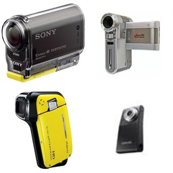 ASD Special! 21 Pcs – Camcorders – Refurbished (GRADE A, GRADE B) – Sakar, Vivitar, Jazz, Sport Camera
