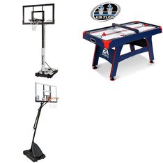 Pallet - 3 Pcs - Outdoor Play, Game Room, Outdoor Sports - Customer Returns - NBA, EA SPORTS, Spalding