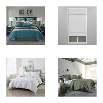 6 Pallets – 1082 Pcs – Curtains & Window Coverings, Decor, Bedding Sets, Bath – Like New or New Customer Returns – JC Penney