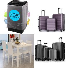 Pallet – 13 Pcs – Luggage, Unsorted, Vacuums, Laundry – Customer Returns – Travelhouse, Ginza Travel, INSE, KRIB BLING