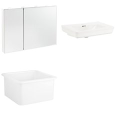 Pallet - 5 Pcs - Bath, Hardware, Storage & Organization, Unsorted - Open Box Like New - Signature Hardware