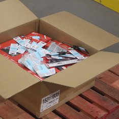 3 Parcel Boxes - 294 Pcs - Tool Accessories, Power Tools - Conditionally Assessed Milwaukee Tools Returns (Conditions in Manifest)