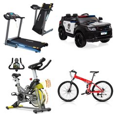Pallet – 5 Pcs – Vehicles, Exercise & Fitness, Cycling & Bicycles – Customer Returns – Camping Survivals, Hikole, MaxKare, POOBOO