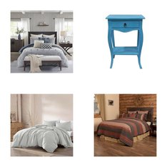 6 Pallets - 851 Pcs - Curtains & Window Coverings, Sheets, Pillowcases & Bed Skirts, Bedding Sets, Blankets, Throws & Quilts - Like New or New Customer Returns - JC Penney