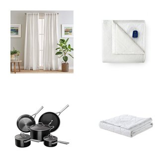 13 Pallets – 1228 Pcs – Curtains & Window Coverings, Rugs & Mats, Sheets, Pillowcases & Bed Skirts, Kitchen & Dining – Like New or New Customer Returns – JC Penney