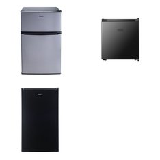 Pallet - 8 Pcs - Freezers, Bar Refrigerators & Water Coolers, Refrigerators - Customer Returns - HISENSE, Galanz