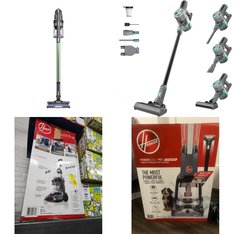 Pallet - 9 Pcs - Vacuums - Customer Returns - Hoover, Wyze, Shark