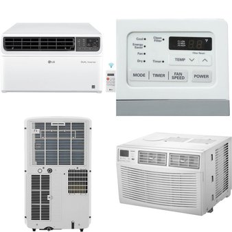 2 Pallets – 11 Pcs – Air Conditioners – Open Box Like New – LG, Amana, LG ELECTRONICS USA INC, Honeywell