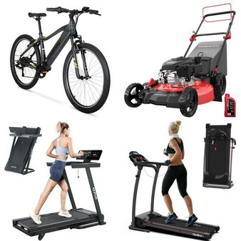 Pallet – 10 Pcs – Exercise & Fitness, Patio, Cycling & Bicycles, Mowers – Customer Returns – AECOJOY, GEARSTONE, Hyper Bicycles, MaxKare