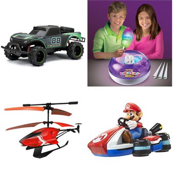 Pallet – 70 Pcs – Vehicles, Trains & RC, Boardgames, Puzzles & Building Blocks, Pretend & Dress-Up – Customer Returns – New Bright, Sky Rover, Kid Connection, Cra-Z-Art