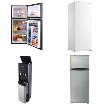 Flash Sale! 3 Pallets – 18 Pcs – Refrigerators, Freezers, Bar Refrigerators & Water Coolers, Kitchen & Dining – Overstock – Arctic King, Frigidaire