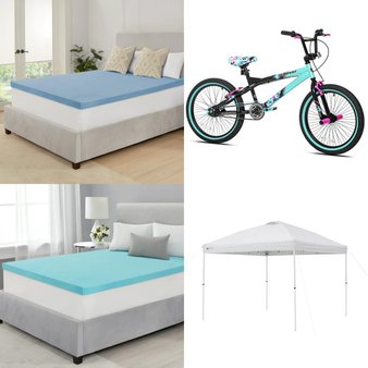 Pallet – 19 Pcs – Covers, Mattress Pads & Toppers, Cycling & Bicycles, Mattresses, Kitchen & Dining – Overstock – Mainstays, Intex, Huffy