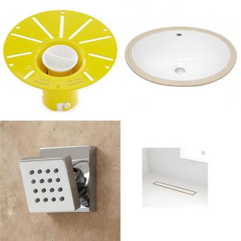 Pallet – 64 Pcs – Kitchen & Bath Fixtures, Bathroom – Open Box Like New – Signature Hardware, Naiture Home Store, WEBANG, Mirabelle