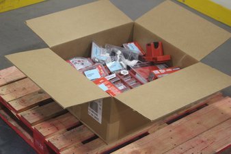 3 Parcel Boxes – 215 Pcs – Tool Accessories, Power Tools – Conditionally Assessed Milwaukee Tools Returns (Conditions in Manifest)