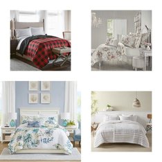 6 Pallets - 1429 Pcs - Curtains & Window Coverings, Sheets, Pillowcases & Bed Skirts, Bedding Sets, Bath - Like New or New Customer Returns - JC Penney