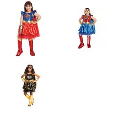 Pallet - 410 Pcs - Costumes - Sam's Club Brand New - Overstock - DC Comics - Halloween