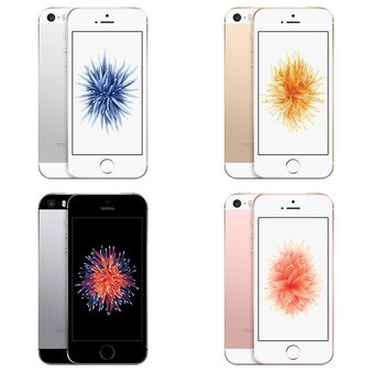 10 Pcs – Apple iPhone SE – Refurbished (GRADE B – Unlocked – Original Box) – Models: MLY12LL/A, MLMD2LL/A, MLLX2LL/A, MLME2LL/A – Smartphones