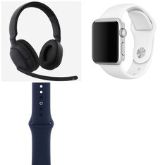 Case Pack – 16 Pcs – Over Ear Headphones, Apple Watch – Customer Returns – Nokia, Apple