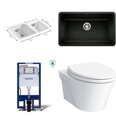 Pallet - 16 Pcs - Kitchen & Bath Fixtures, Hardware, Bath, Bathroom - Customer Returns - Kohler, Toto, TOTO USA, Miseno