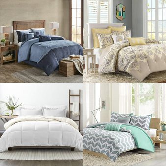 Pallet – 17 Pcs – Comforters and Duvets – Mixed Conditions – Private Label Home Goods, Home Essence, Home Essence Apartment, Madison Park