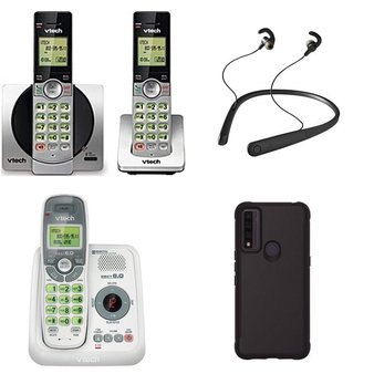 Pallet – 414 Pcs – Cordless / Corded Phones, Cases, In Ear Headphones, Other – Customer Returns – VTECH, Onn, onn., Apple