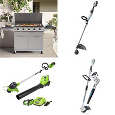 Pallet - 11 Pcs - Trimmers & Edgers, Grills & Outdoor Cooking - Customer Returns - Hyper Tough, Hart, GreenWorks, Remington