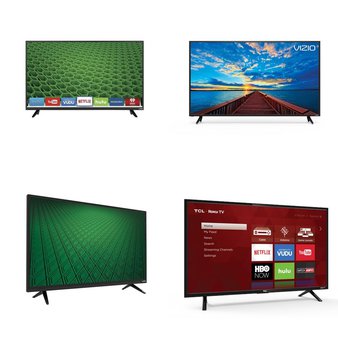 250 Pcs – TVs – Tested Not Working (Cracked Display) – VIZIO, TCL, LG, Samsung – Televisions
