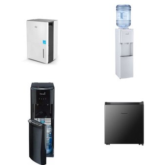 Pallet – 13 Pcs – Bar Refrigerators & Water Coolers, Freezers, Humidifiers / De-Humidifiers – Customer Returns – Primo Water, HISENSE, BLACK & DECKER