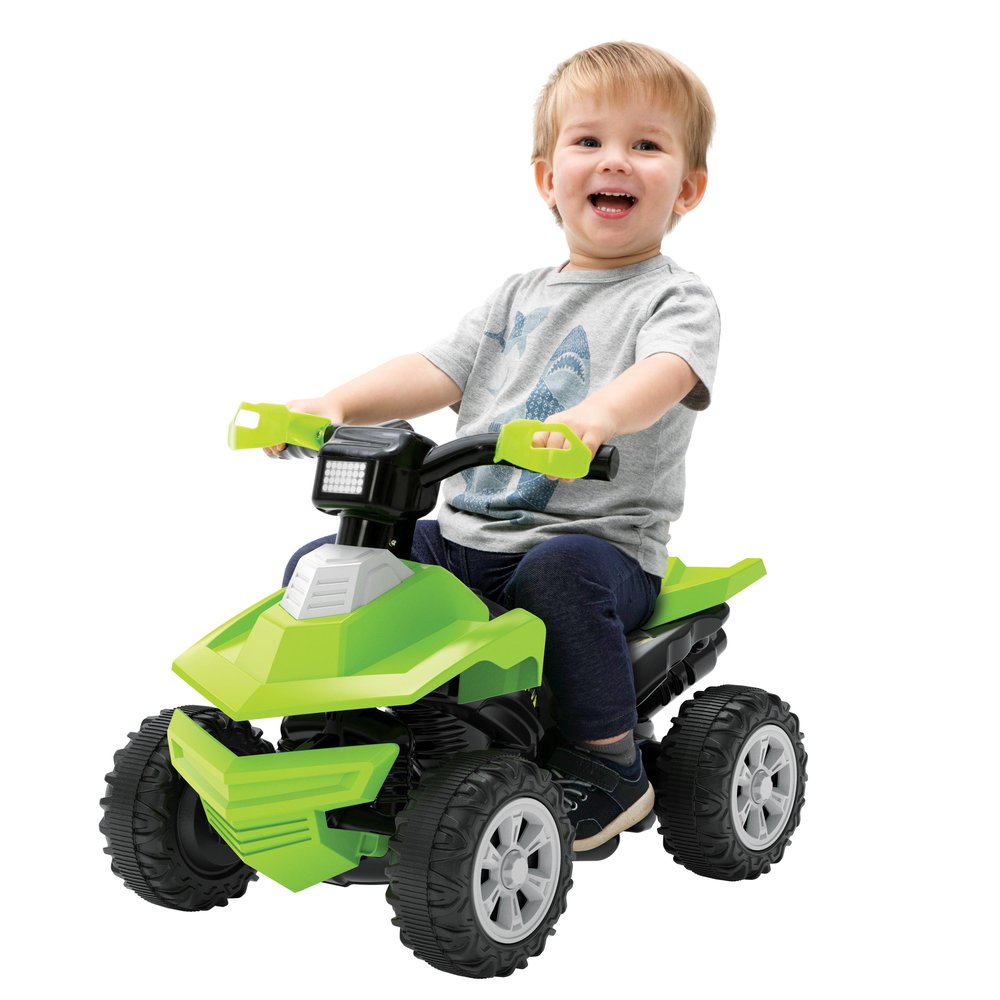 12v kawasaki atv ride on in bluffant green