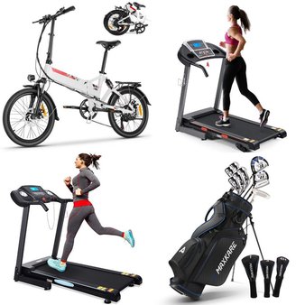 Pallet – 16 Pcs – Exercise & Fitness, Vehicles, Cycling & Bicycles, Golf – Customer Returns – MaxKare, Funcid, MARNUR, Gocio