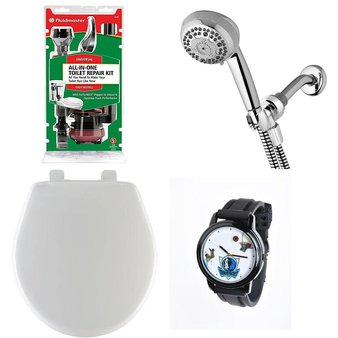 CLEARANCE! 1 Pallet – 147 Pcs – Hardware, Kitchen & Bath Fixtures, Smoke Alarms & CO Detectors, Kitchen & Dining – Customer Returns – Brinks, Peerless, Hyper Tough, Fluidmaster, Inc.