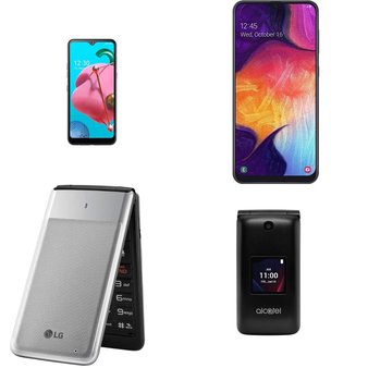 CLEARANCE! 24 Pcs – Cellular Phones – BRAND NEW – Not Activated – LG, ALCATEL, Motorola, Samsung