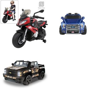 Pallet – 3 Pcs – Vehicles – Customer Returns – RollPlay, Fisher-Price, Rastar