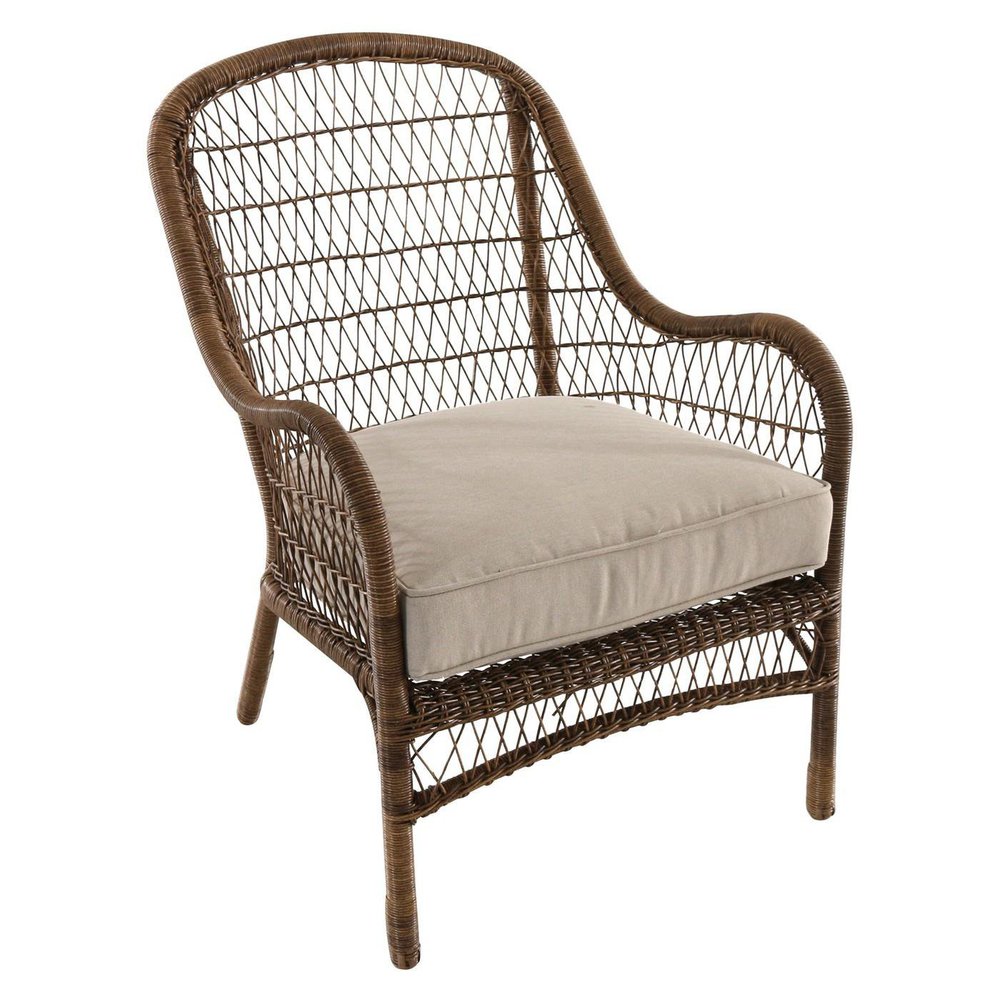 Threshold southcrest wicker patio deals stack club chair gray