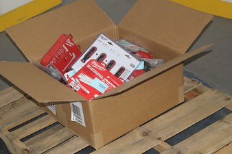 1 Parcel Box – 91 Pcs – Milwaukee Power Tools – Untested Customer Returns – Major Retailer