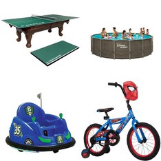2 Pallets - 18 Pcs - Vehicles, Game Room, Cycling & Bicycles, Pools & Water Fun - Overstock - Medal Sports, Flybar