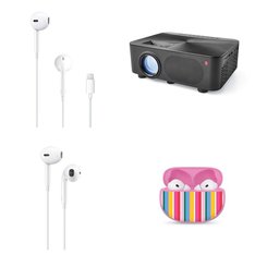 Pallet - 556 Pcs - In Ear Headphones, Projector, Inkjet, All-In-One - Customer Returns - Apple, Packed Party, onn., Skullcandy