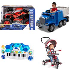 Pallet - 13 Pcs - Vehicles, Trains & RC, Not Powered, Vehicles, Strollers - Customer Returns - Adventure Force, Spark Create Imagine, New Bright Industrial Co., Ltd., Kid Trax