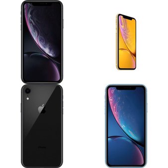 5 Pcs – Apple iPhone XR – Refurbished (GRADE B – Unlocked) – Models: MRYR2LL/A, MRYV2LL/A, MRYX2LL/A, MRYY2LL/A