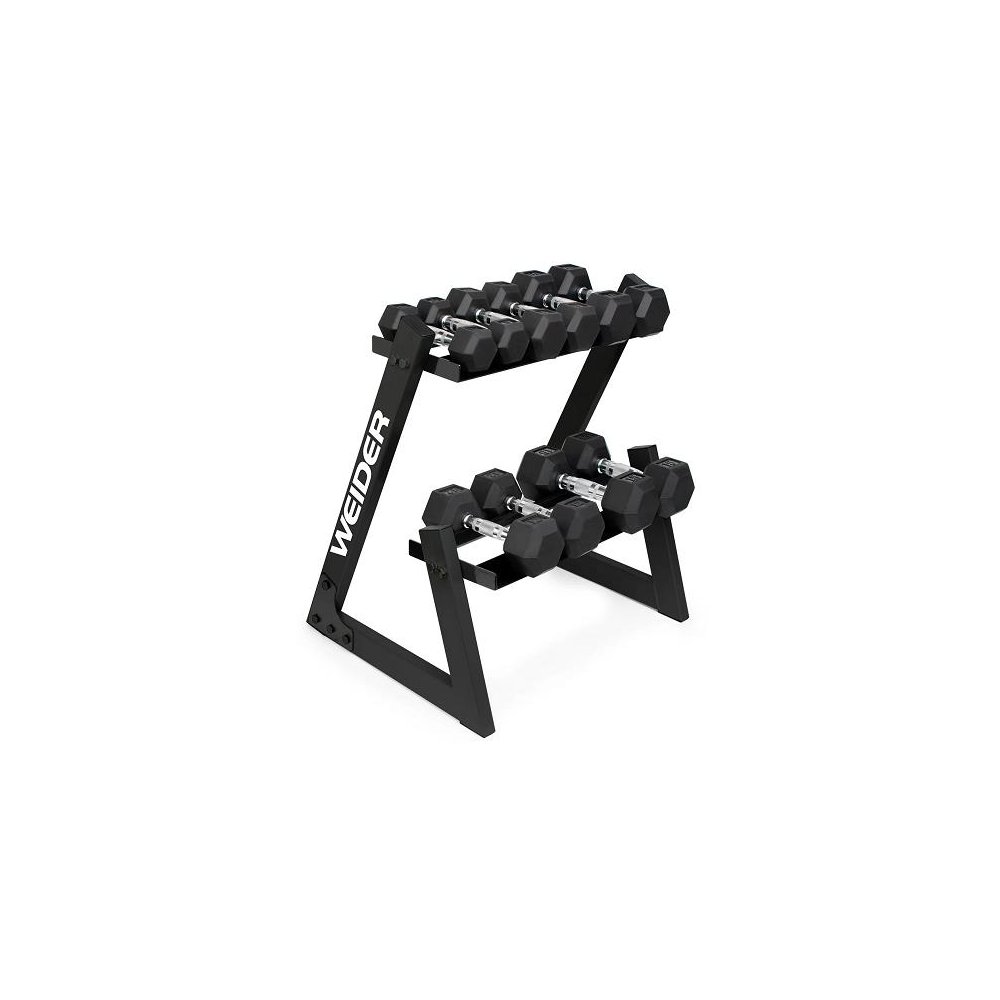 Club weider dumbbell best sale rack