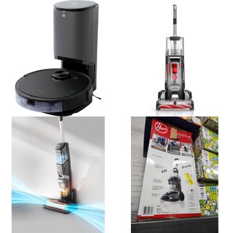 Pallet – 22 Pcs – Vacuums, Stereos, Accessories – Customer Returns – Hoover, Wyze, Hart, Shark