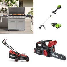 Pallet - 11 Pcs - Trimmers & Edgers, Other, Hedge Clippers & Chainsaws, Grills & Outdoor Cooking - Customer Returns - Hyper Tough, Ozark Trail, Mm, GreenWorks Tools