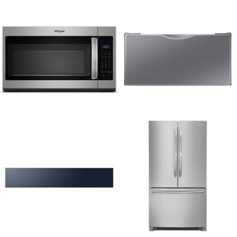 4 Pcs – Microwaves, Accessories – New – Samsung, WHIRLPOOL, Frigidaire