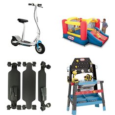 Pallet - 14 Pcs - Powered, Pretend & Dress-Up, Outdoor Play - Customer Returns - Razor, Jetson, Little Tikes, Shark Wheel