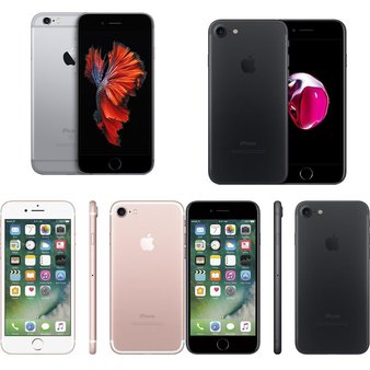 9 Pcs – Apple iPhones – Refurbished (GRADE A, GRADE B – Unlocked) – Models: mn0w2vc/a, MN912VC/A, MN8G2LL/A, MN8X2VC/A
