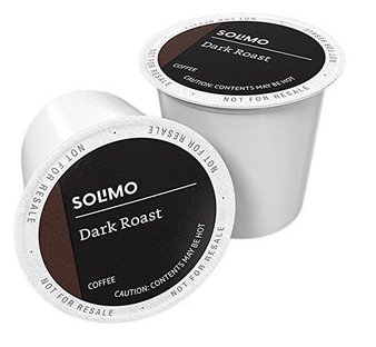 82 Pcs – Unbranded Dark Roast Coffee K-Cup Pods, Compatible with 2.0 K-Cup Brewers, 100 Count – New – Retail Ready