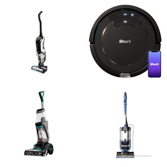 Pallet – 22 Pcs – Vacuums – Open Box Customer Returns – Bissell, Shark, Eureka, Merkury Innovations