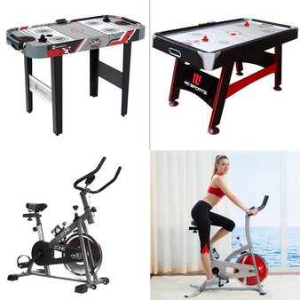 Pallet – 13 Pcs – Game Room, Exercise & Fitness – Customer Returns – MD Sports, Sunny Health & Fitness, GoZone, Ozark