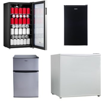 Pallet – 8 Pcs – Bar Refrigerators & Water Coolers, Refrigerators – Customer Returns – Galanz, Arctic King, Igloo